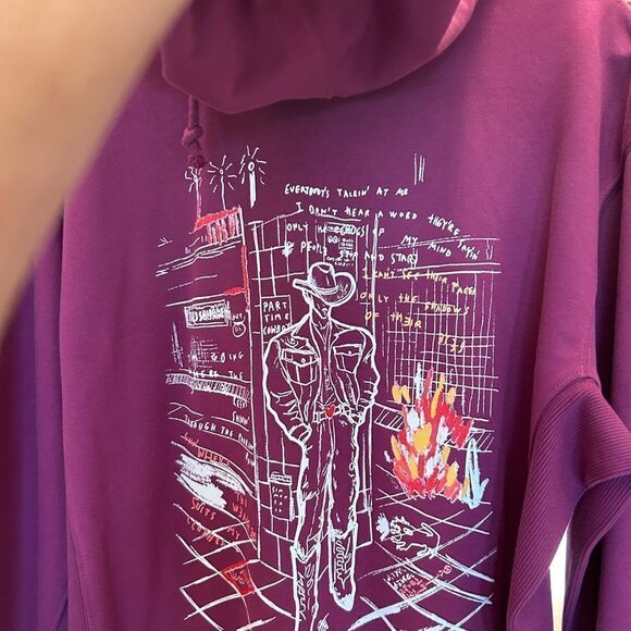 Men’s Helmut  Lang scribble logo hoodie size small fits large - Picture 4 of 6